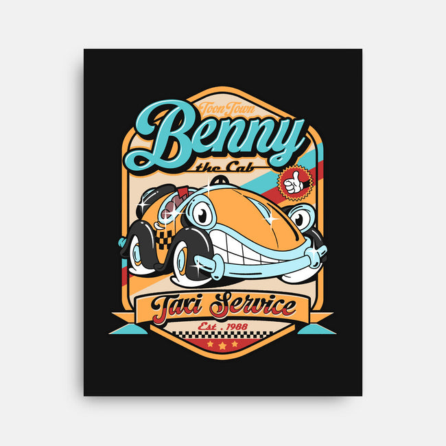 Benny The Cab-None-Stretched-Canvas-Getsousa!