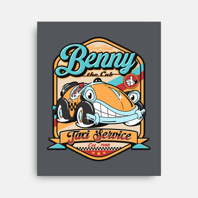 Benny The Cab-None-Stretched-Canvas-Getsousa!