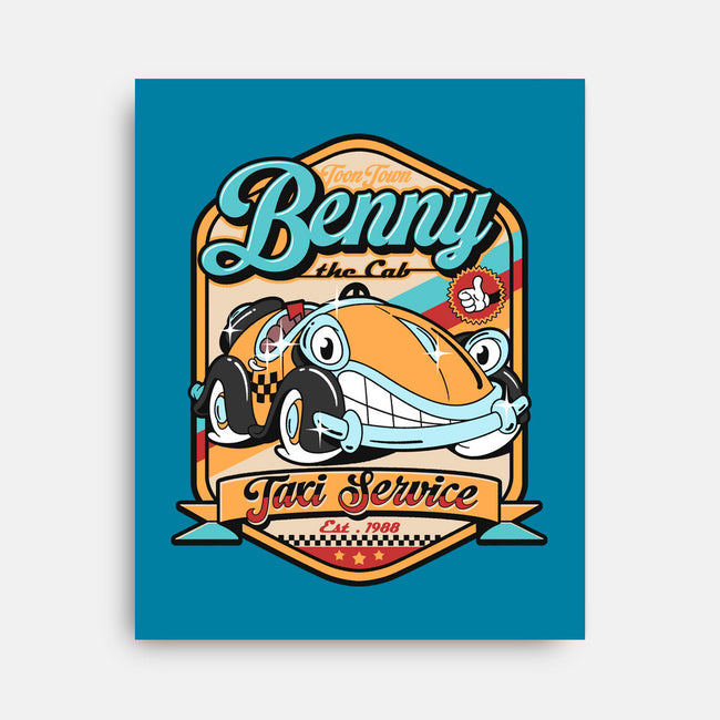 Benny The Cab-None-Stretched-Canvas-Getsousa!