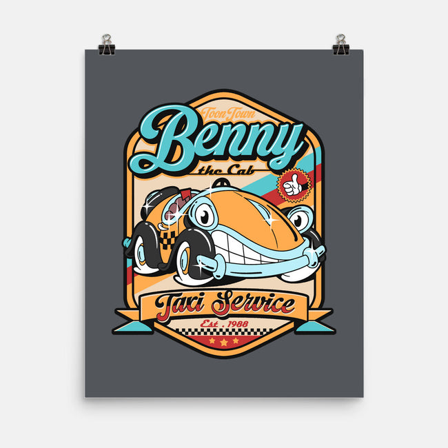 Benny The Cab-None-Matte-Poster-Getsousa!