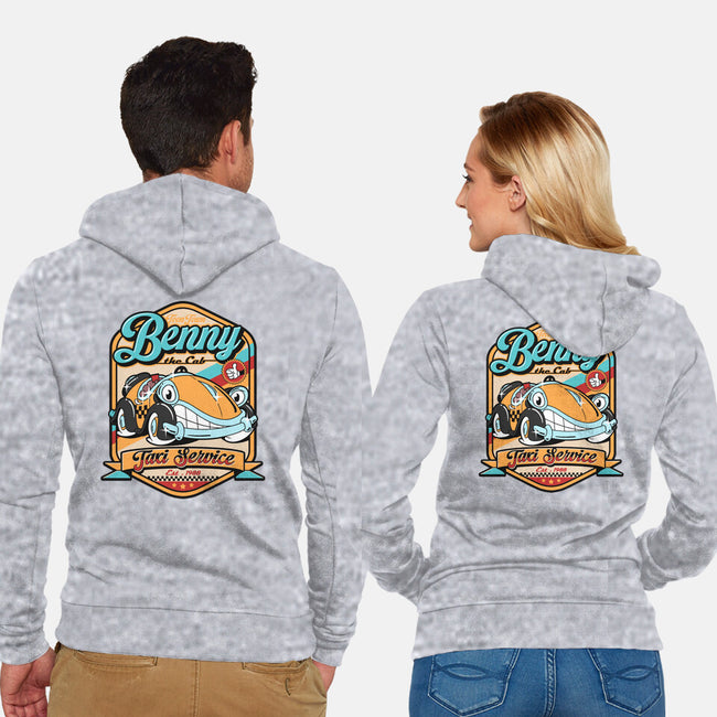 Benny The Cab-Unisex-Zip-Up-Sweatshirt-Getsousa!