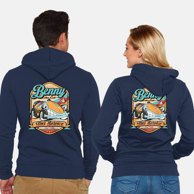 Benny The Cab-Unisex-Zip-Up-Sweatshirt-Getsousa!
