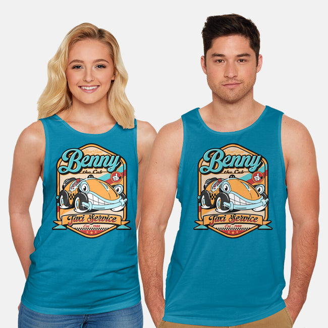 Benny The Cab-Unisex-Basic-Tank-Getsousa!