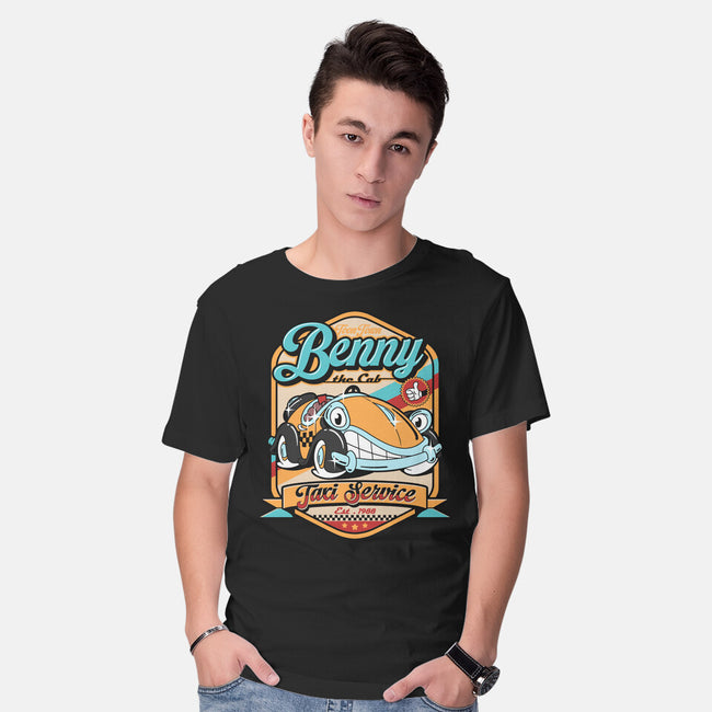 Benny The Cab-Mens-Basic-Tee-Getsousa!