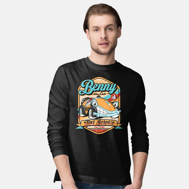 Benny The Cab-Mens-Long Sleeved-Tee-Getsousa!