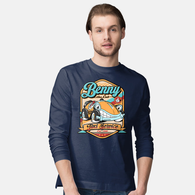 Benny The Cab-Mens-Long Sleeved-Tee-Getsousa!