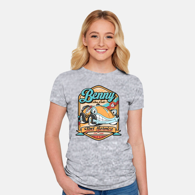 Benny The Cab-Womens-Fitted-Tee-Getsousa!