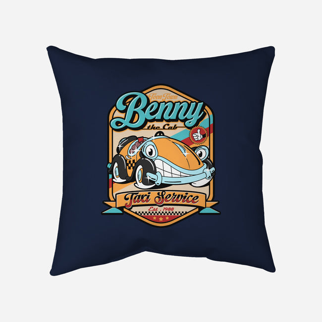 Benny The Cab-None-Removable Cover w Insert-Throw Pillow-Getsousa!