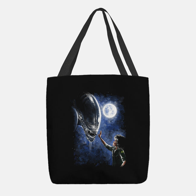 How To Train Your Alien-None-Basic Tote-Bag-zascanauta