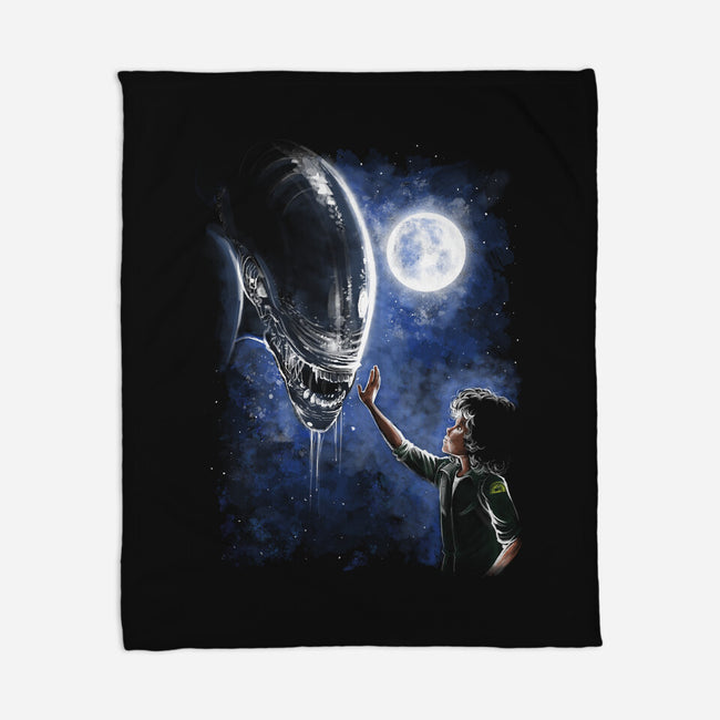 How To Train Your Alien-None-Fleece-Blanket-zascanauta