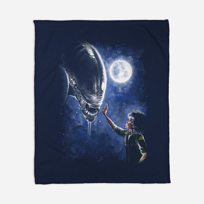 How To Train Your Alien-None-Fleece-Blanket-zascanauta