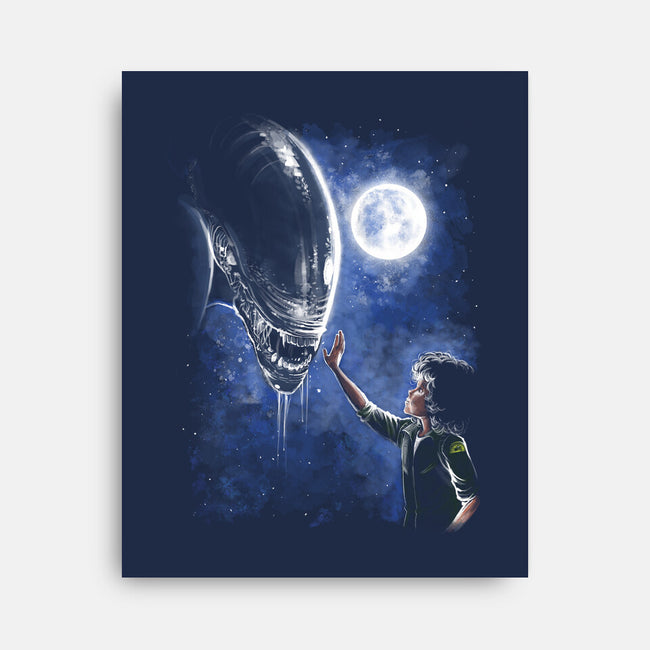 How To Train Your Alien-None-Stretched-Canvas-zascanauta