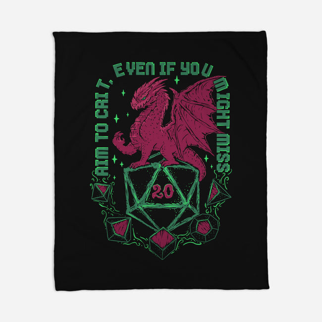 Aim To Crit-None-Fleece-Blanket-marsdkart
