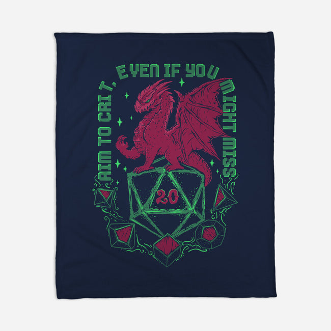 Aim To Crit-None-Fleece-Blanket-marsdkart