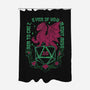 Aim To Crit-None-Polyester-Shower Curtain-marsdkart