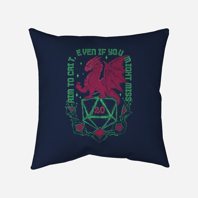 Aim To Crit-None-Removable Cover w Insert-Throw Pillow-marsdkart