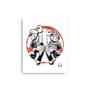 Plumber Bros Sumi-e