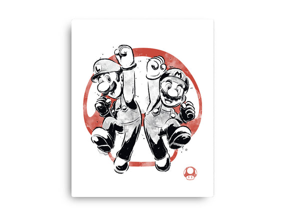 Plumber Bros Sumi-e