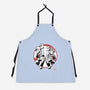 Plumber Bros Sumi-e-Unisex-Kitchen-Apron-Astrobot Invention