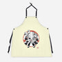 Plumber Bros Sumi-e-Unisex-Kitchen-Apron-Astrobot Invention