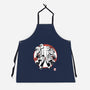 Plumber Bros Sumi-e-Unisex-Kitchen-Apron-Astrobot Invention