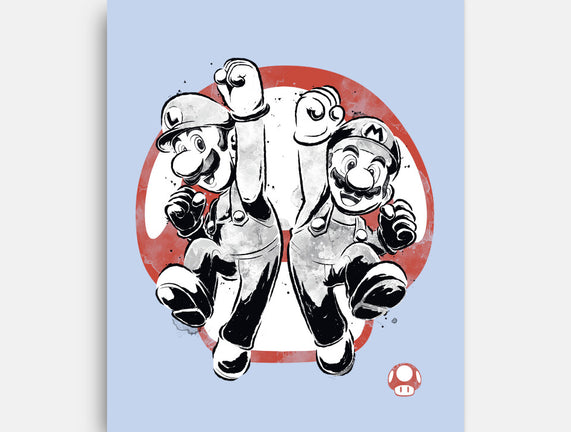 Plumber Bros Sumi-e