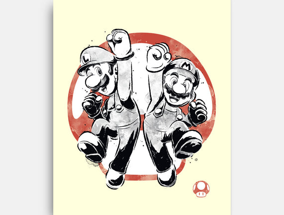 Plumber Bros Sumi-e