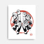 Plumber Bros Sumi-e-None-Stretched-Canvas-Astrobot Invention