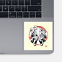 Plumber Bros Sumi-e-None-Glossy-Sticker-Astrobot Invention