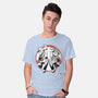 Plumber Bros Sumi-e-Mens-Basic-Tee-Astrobot Invention