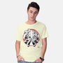 Plumber Bros Sumi-e-Mens-Basic-Tee-Astrobot Invention