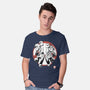 Plumber Bros Sumi-e-Mens-Basic-Tee-Astrobot Invention