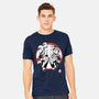 Plumber Bros Sumi-e-Mens-Heavyweight-Tee-Astrobot Invention