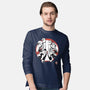 Plumber Bros Sumi-e-Mens-Long Sleeved-Tee-Astrobot Invention