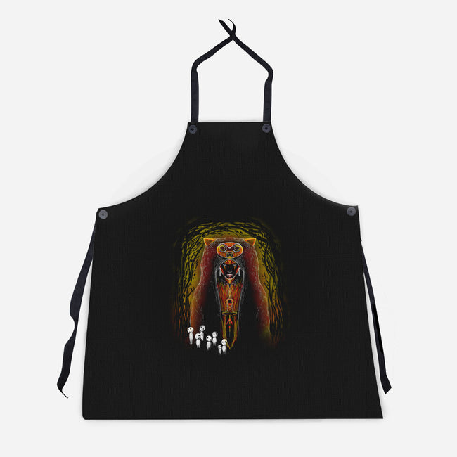 Tribal Princess-Unisex-Kitchen-Apron-kharmazero