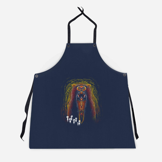 Tribal Princess-Unisex-Kitchen-Apron-kharmazero