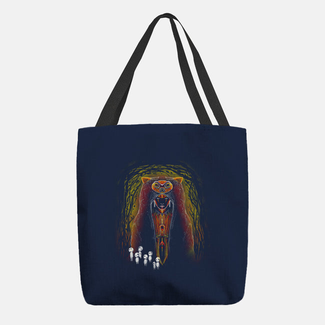 Tribal Princess-None-Basic Tote-Bag-kharmazero