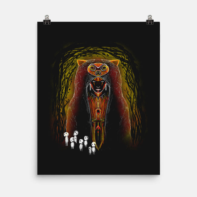 Tribal Princess-None-Matte-Poster-kharmazero