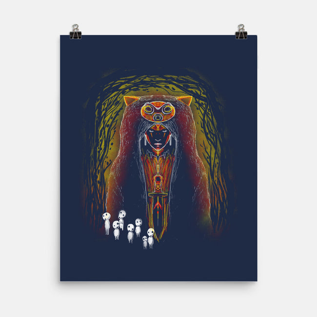 Tribal Princess-None-Matte-Poster-kharmazero