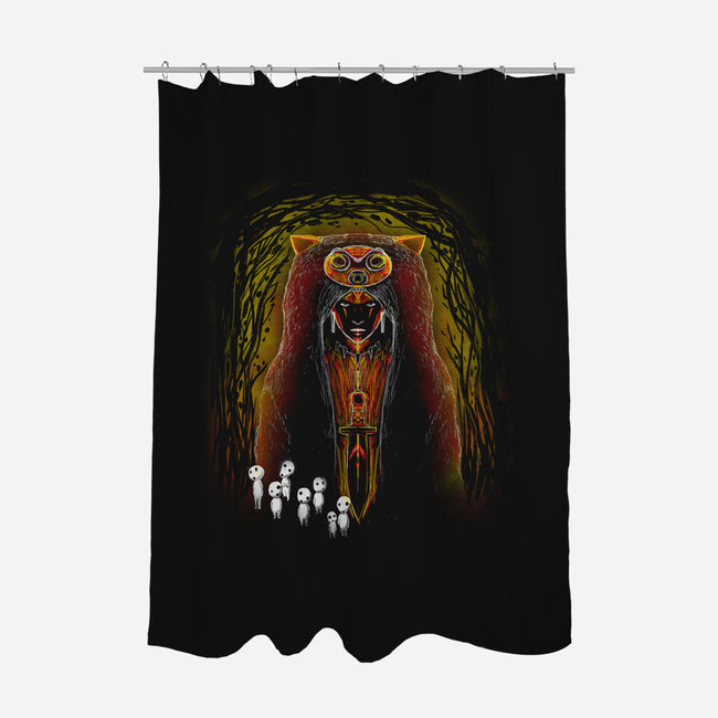 Tribal Princess-None-Polyester-Shower Curtain-kharmazero