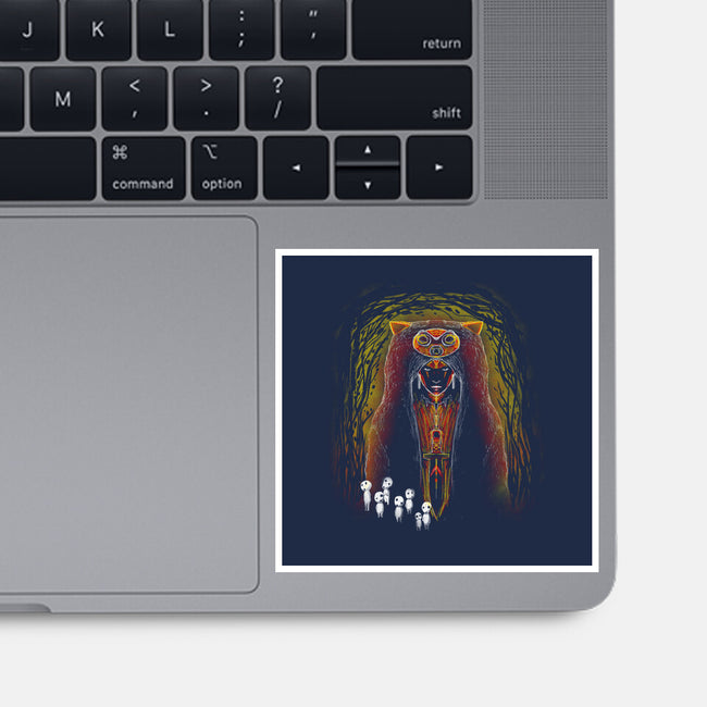 Tribal Princess-None-Glossy-Sticker-kharmazero