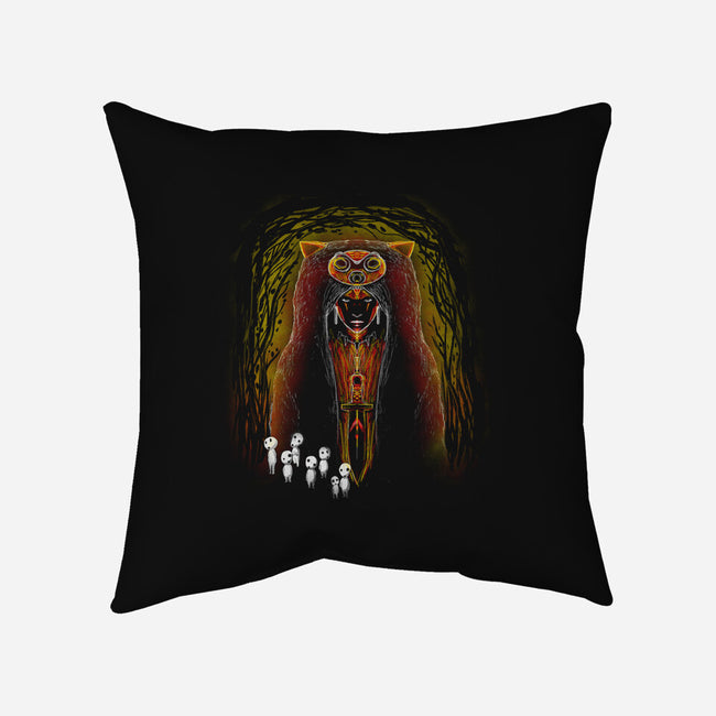 Tribal Princess-None-Removable Cover w Insert-Throw Pillow-kharmazero