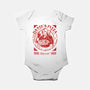 Devil's Pizza-Baby-Basic-Onesie-demonigote
