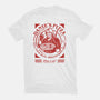 Devil's Pizza-Womens-Basic-Tee-demonigote