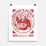 Devil's Pizza-None-Matte-Poster-demonigote