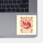 Devil's Pizza-None-Glossy-Sticker-demonigote
