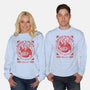 Devil's Pizza-Unisex-Crew Neck-Sweatshirt-demonigote