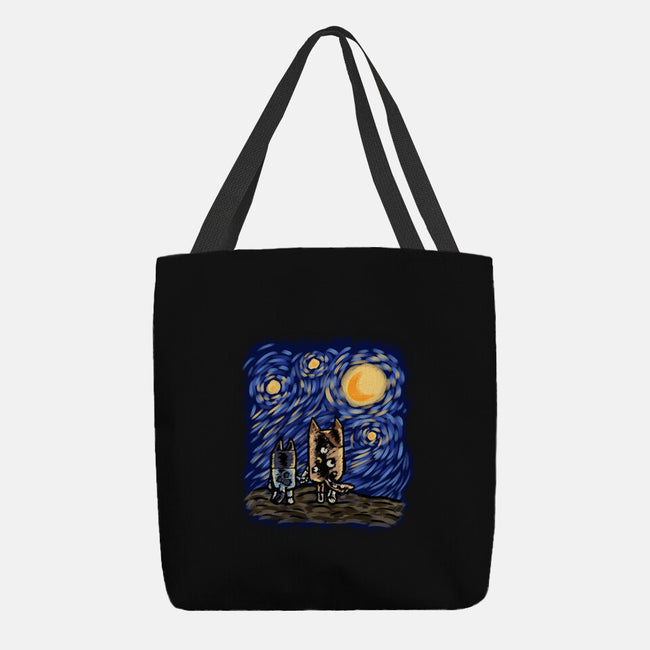 Night With Mom-None-Basic Tote-Bag-nickzzarto