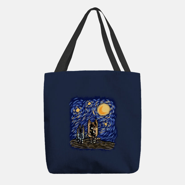 Night With Mom-None-Basic Tote-Bag-nickzzarto