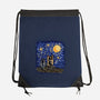 Night With Mom-None-Drawstring-Bag-nickzzarto